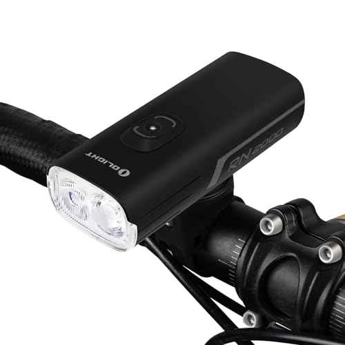 OLIGHT RN 2000 LED Rechargeable Bike Light, 2000 Lumens and 557ft Max Throw Waterproof Bicycle Headlight with Spot&Flood Beams, Remote Control, Type-C and Smart Sensor, for Mountain and Urban Riding