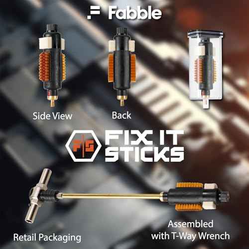 Fix It Sticks Quick Action Brush for Model 700s Bundle with 5 Replacement Swabs and Premium Black Microfiber Utility Cloth ? Complete Cleaning Kit for Bolt-Action Platforms