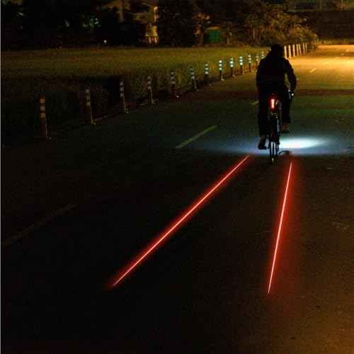 LEZYNE Lightweight LED Laser Drive Rear Bicycle Light, Red LED, 250 Lumen, Road, Gravel, Commuter/Urban Bike, USB Rechargeable | IPX7 Waterproof Co-Molded Construction | 9 Output Modes | Laser Mode