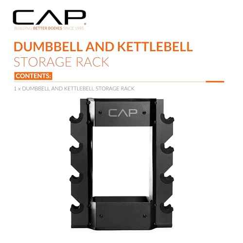 Cap Barbell Dumbbell and Kettlebell Storage Rack