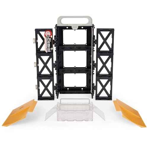 Tech Deck, Play and Display Transforming Ramp Set and Carrying Case with Exclusive Fingerboard, Kids Toy for Ages 6 and up