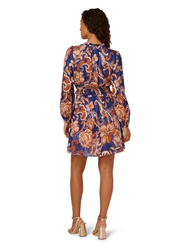 Adrianna Papell Women's Short Printed Dress