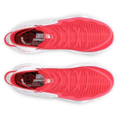 Under Armour Women's Flow Highlight Ace, (101) White/Beta/Red, 5.5, US