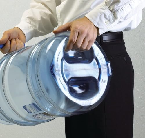 San Jamar Saf-T-Ice Ice Tote with Ice Machine Hanger for Bars, Restaurants, Kitchens, And Fast Food, Polycarbonate, 6 Gall...