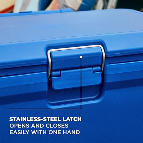 Coleman Pro Heavy-Duty 45qt Ultra-Light Premium Hard Cooler, Extra-Thick Insulation Keeps Ice up to 4 Days, 74-Can Capacity
