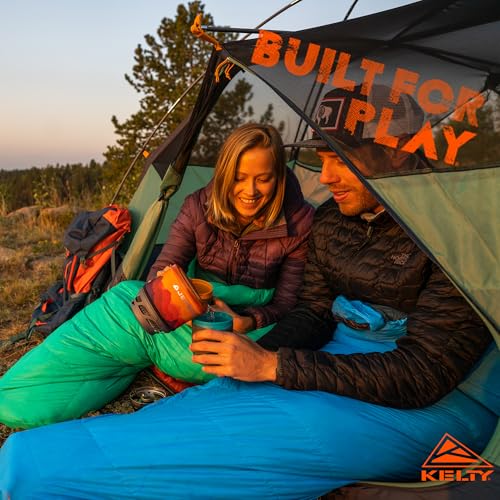 Kelty Cosmic Ultra 20 Degree Sleeping Bag, 800 Dridown, Premium Thermal Efficiency, Soft to Touch, Large Footbox, Environm...