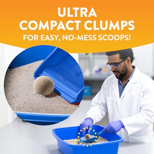 ARM & HAMMER Hardball Lightweight Platinum Multi-Cat Clumping Cat Litter Odor Control, Easy No-Mess Scooping, Garden Bloom...