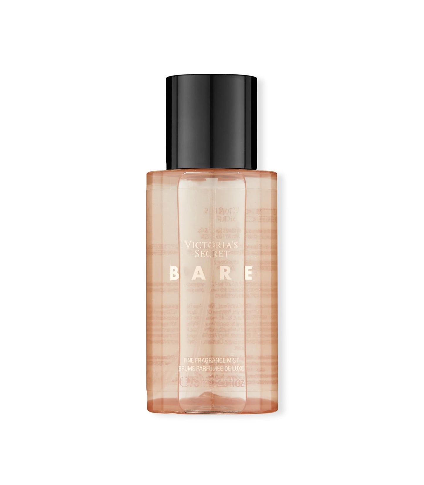 Victoria's Secret Bare Fragrance Mini Mist, Notes of Australian Sandalwood, Mandarin Madagascar & Egyptian Violet, Body Spray for Women (2.5 oz)