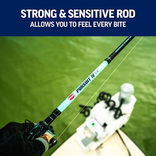 PENN Pursuit III & Pursuit IV Spinning Reel and Fishing Rod Combo