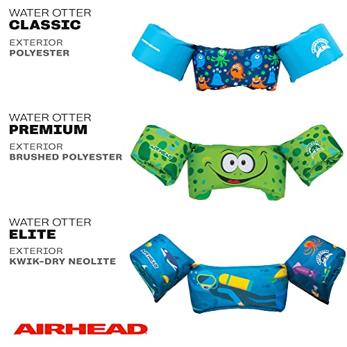 Airhead Water Otter Classic Life Jacket, Flotation Devices for Kids, Monster