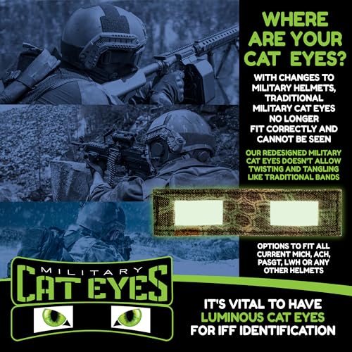 Military Cat Eyes Tactical Helmet Band