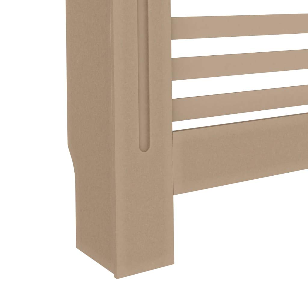 GOLINPEILO Brown Radiator Cover MDF Heating Radiator Cabinet Living Room Furniture Decor, 44.1" x 7.5" x 32.1", Horizontal Design