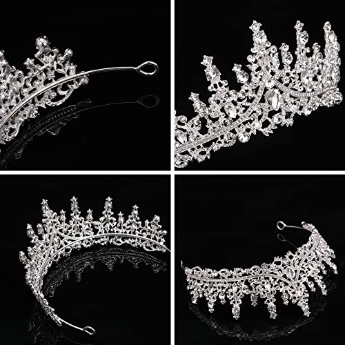 Sparkling Crystal Tiaras & Crowns for Women - Perfect for Weddings, Proms, Birthdays & More Special Occasions