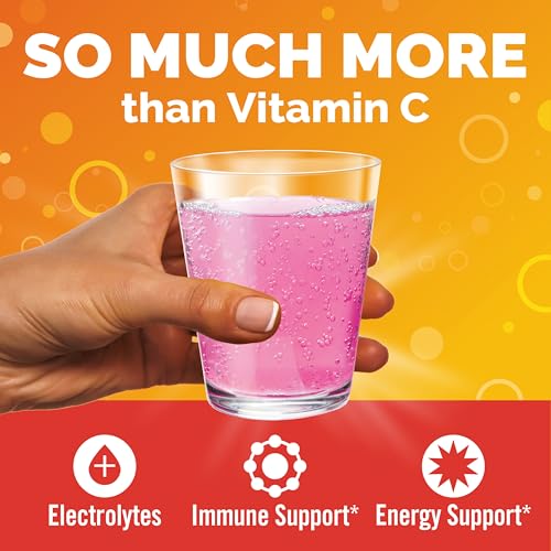 Emergen-C 1000mg Vitamin C Powder, with Antioxidants, B Vitamins and Electrolytes, Vitamin C Supplements for Immune Suppor...