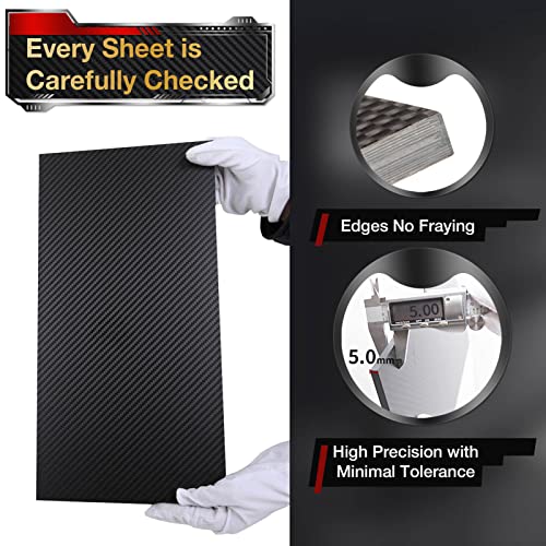 ARRIS 0.5x300X400mm 1.0MM 1.5MM 2MM 2.5MM 3MM 3.5MM 4MM 4.5MM 5MM 6MM 100% 3K Carbon Fiber Laminate Plate Panel Sheet Twil...