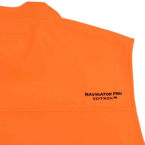 EDTREK Waterproof and Windproof Performance Vest With Plenty Pockets - Quiet and Versatile Hunting Vest (Blaze Orange, X-Large)