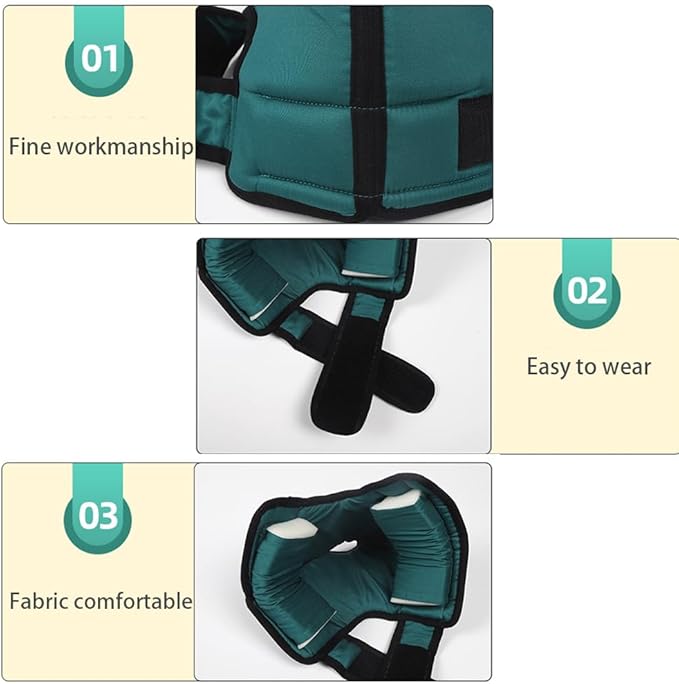AUSTYLCO 2PCS Heel Cushion Protector Pillow to Relieve Pressure from Sores and Ulcers,Adjustable in Size,Foot Pillowfor Elderly Bedridden Pressure Ulcer Cushion Ankle Pillow for Bed,Wheelchairs