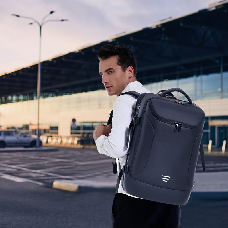 JLTDS Travel Backpack for Men 50L Expandable Flight Approved Carry on Backpacks Luggage for Travel Water Resistant 17.3 in...