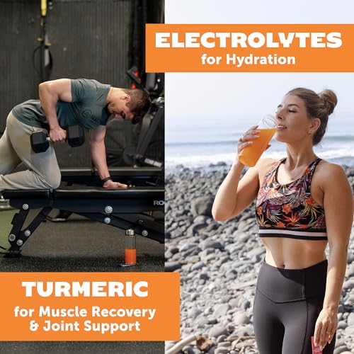 ZYN Electrolyte Drink Mix Hydration Packets, BlackBerry Dragonfruit Electrolytes Powder, Hydration Packets w/Turmeric Curc...