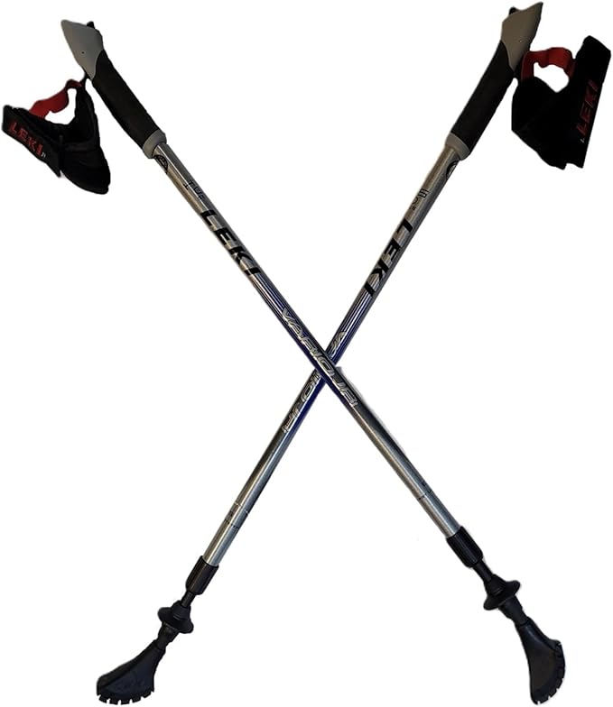 LEKI Nordic Walking Vario Junior HTS 5.5 Series with Adjustable Length