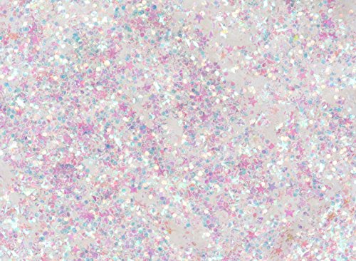 Iridescent Face & Body Glitter - Chunky Glitter - Uses Include: Holidays, Cheerleading, Festival, Rave, Hair, Makeup, Fac...