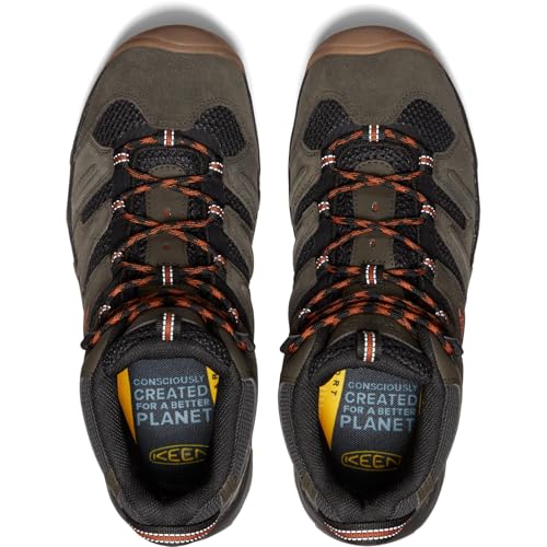 KEEN Men's Headout Mid Height Waterproof All Terrain Hiking Boot
