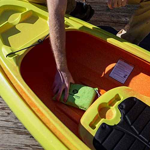 Perception Kayaks Sponge | Kayaking Water Absorbing Sponge | Absorbs up to 1 Liter, Yellow, One Size