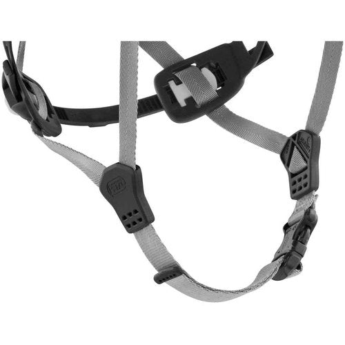 Petzl BOREO Men's Helmet - Durable Rock Climbing Helmet with Enhanced Head Protection - Grey - S/M