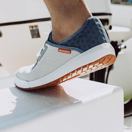 Grunden’s Keeper Sneaker - Lightweight Quick Dry Water Shoes, Breathable Mesh Upper with Rubber Toe, All Day Fishing Comfo...