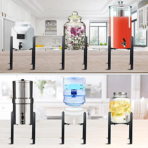 YiePhiot Water Filter Dispenser Counter Stand Beverage Drink Dispensers Stand Fits Countertop Gravity Water Dispensers (Ad...