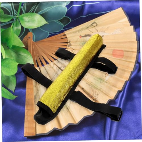 Unomor Festival Ready Handheld Fan Pouch Rave Essentials for Concerts and Events Leg Strap for Easy Carrying for Kung Fu a...
