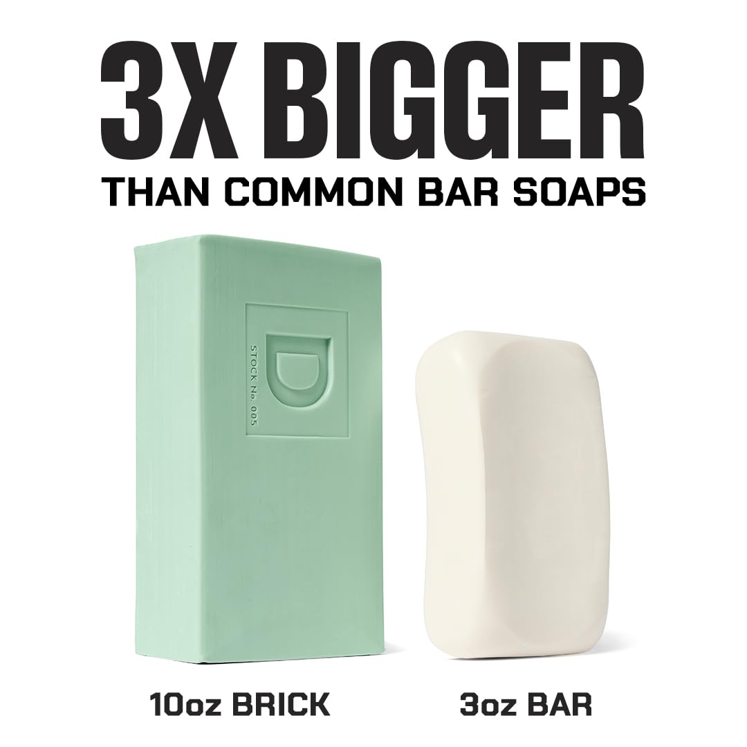 Duke Cannon Supply Co. Extra Large Bar Soap Bundle - Men's Natural Bar Soap with Masculine Scents - American-made soap - All Ski