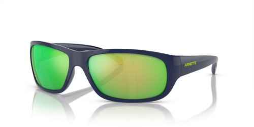 ARNETTE Sunglasses AN 4290 27541I Dark Blue/Grey Mirror Green Polar Policarbon