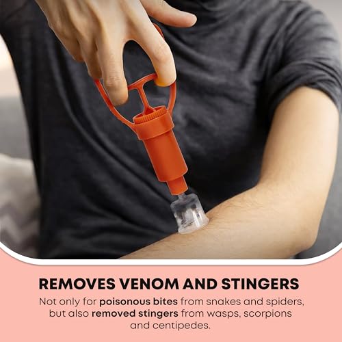 Ever Ready First Aid Snake Bite Venom Extractor Kit Latex Free