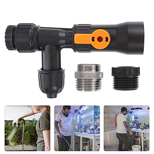 Balacoo Aquarium Water Changer Replacement, Plastic Faucet Type Water Changer for Aquarium Fish Tank, Faucet Nozzles Conne...