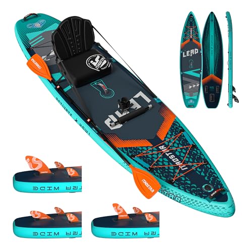 iTAOSTAR Lead 11‘ x 33" / 12’×35" Inflatable Stand Up Paddle Board - Premium SUP Board Kit - Ultra Stable Paddleboard for ...