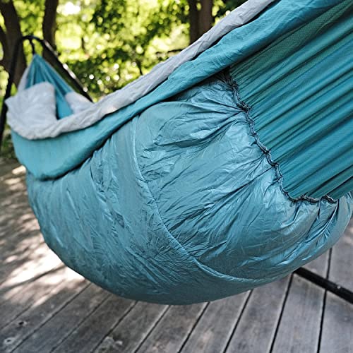 Grand Trunk Evolution 20 Synthetic Hammock - 20°F Cold Weather Hammock with Integrated Sleeping Bag for Camping & Backpacking