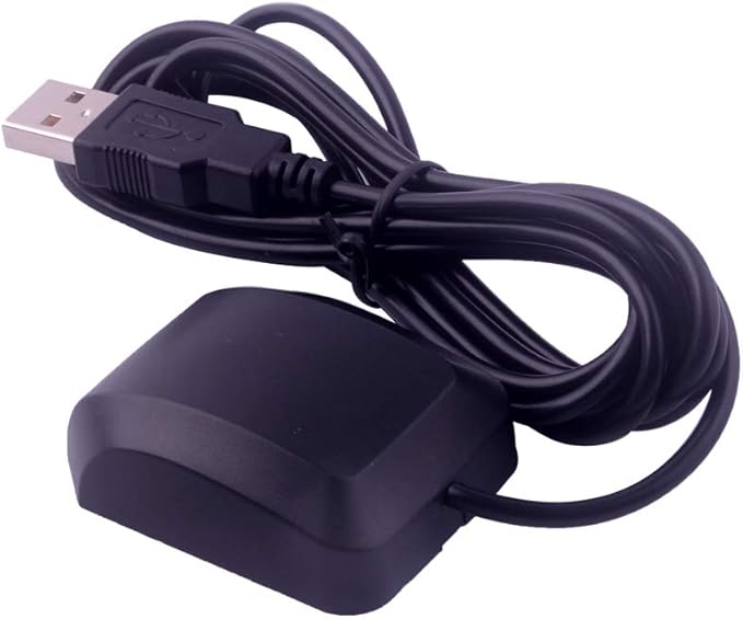 VK-162 G-Mouse USB GPS Dongle Navigation Module External GPS Antenna Remote Mount USB GPS Receiver for Raspberry Pi Suppor...