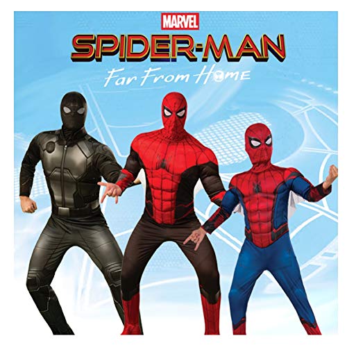 Rubies Child's Marvel Spider-Man Far From Home Deluxe Spider-Man Costume & Mask, Medium