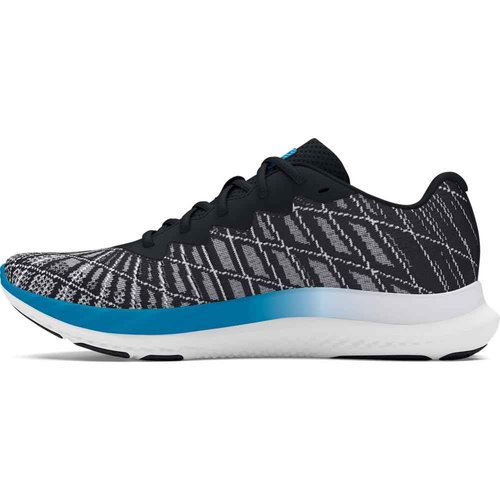Under Armour Men's Charged Breeze 2, (004) Black/White/Capri, 9.5, US
