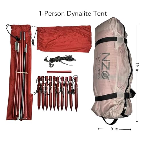 Near Zero 1 Person Ultralight Tent and Waterproof Footprint