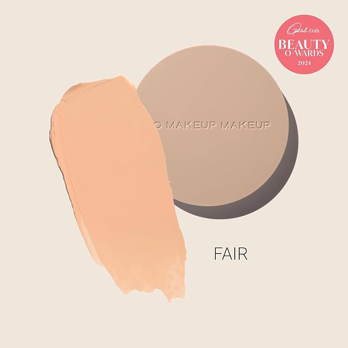 Foundation by No Makeup Makeup | Conceal & Correct with Long-Lasting, Buildable Formula & Lightweight Soft Finish | Cruelty-Free, Vegan, Fragrance-Free | Tan