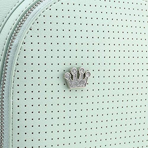Loungefly Mint Pin Trader Faux-Leather Mini Backpack