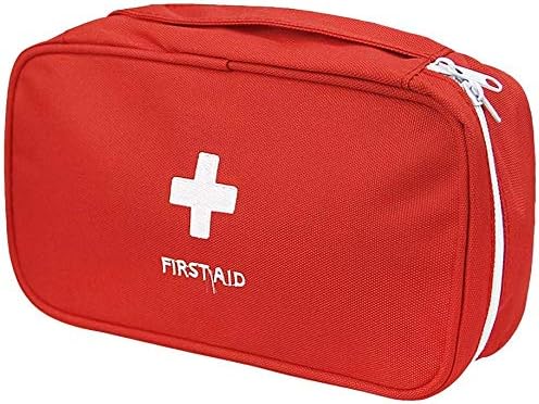 PenyaZo First Aid Bag - First Aid Kit Bag Empty for Home Outdoor Travel Camping Hiking, Mini Empty Medical Storage Bag Por...
