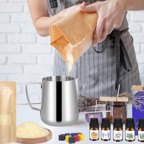 SUPERSUN Candles Making Kit for Adult - Christmas DIY Gift for Beginner, Includes Beeswax, Essential Oils, Dyes, and More ...