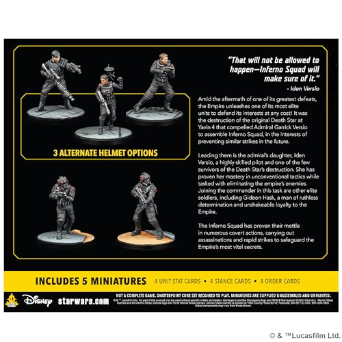 Atomic Mass Games Star Wars Shatterpoint Today The Rebellion Dies Squad Pack - Tabletop Miniatures Game, Strategy Game for Kids and Adults, Ages 14+, 2 Players, 90 Minute Playtime