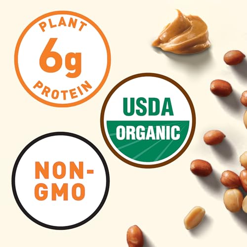 CLIF Nut Butter Bar - Peanut Butter - Energy Snack Bars - Non-GMO - USDA Organic - Plant Based - Low Glycemic - 1.76 oz. (...