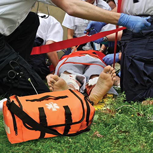NOVAMEDIC Empty First Responder Bag, 15"x9"x8", Trauma First Aid Carries w/Multi Compartments for EMTs, Paramedics, Emerge...