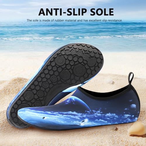 Water Shoes for Women Men Quick-Dry Barefoot Aqua Socks Swim Pool Non Slip Surf Yoga Exercise Outdoor Trave Essentials