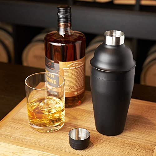 JNWINOG Cocktail Shaker Set Stainless Steel Bartending Kit 18.6oz Cocktail Bar Set Cocktail Mix Drink Making Kit Professio...